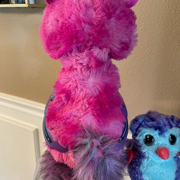Hatchimals Llalacorn GROWS and Fabulos Forest Tigrette Interactive Plush Pets - Picture 6 of 12